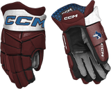 Pittsburgh Huskies CCM Jetspeed Custom Gloves Senior