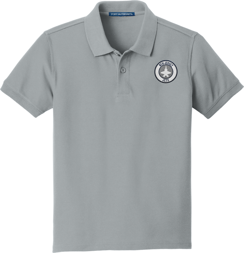 NJ Jets Youth Core Classic Pique Polo