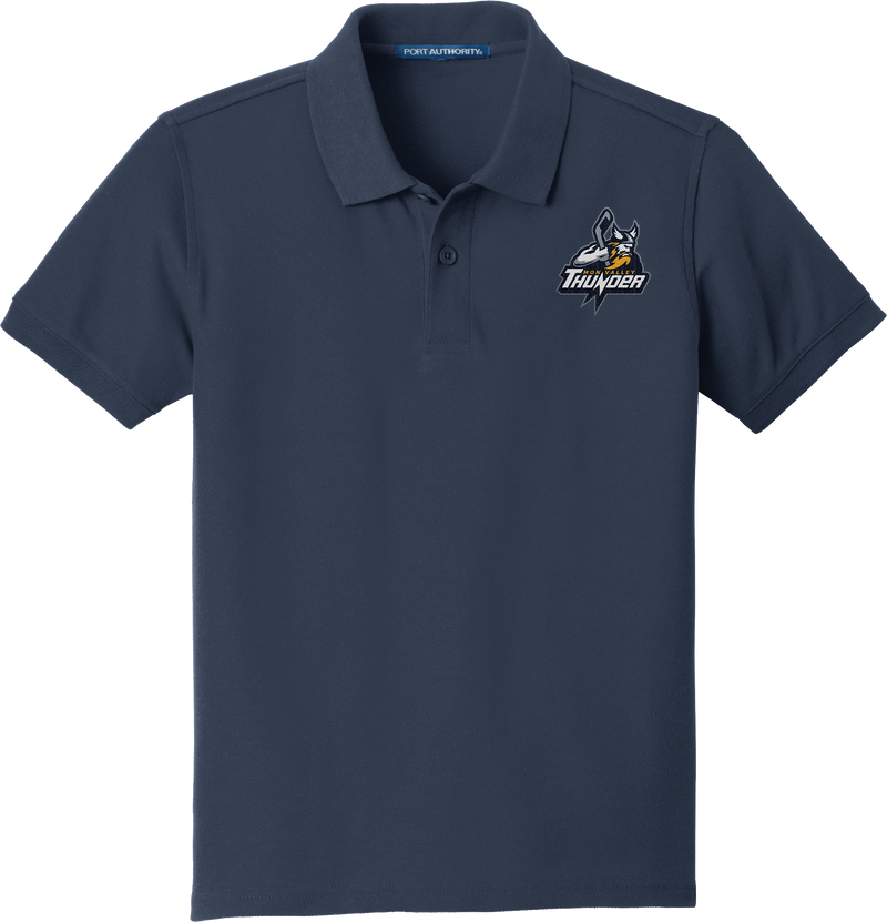 Mon Valley Thunder Youth Core Classic Pique Polo