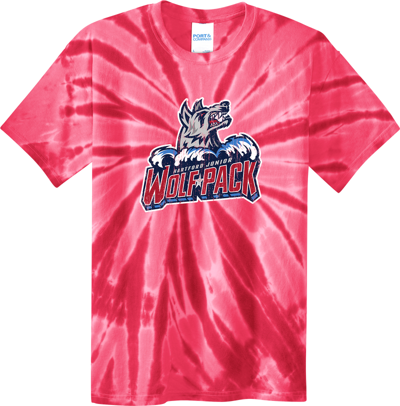 Hartford Jr. Wolfpack Youth Tie-Dye Tee