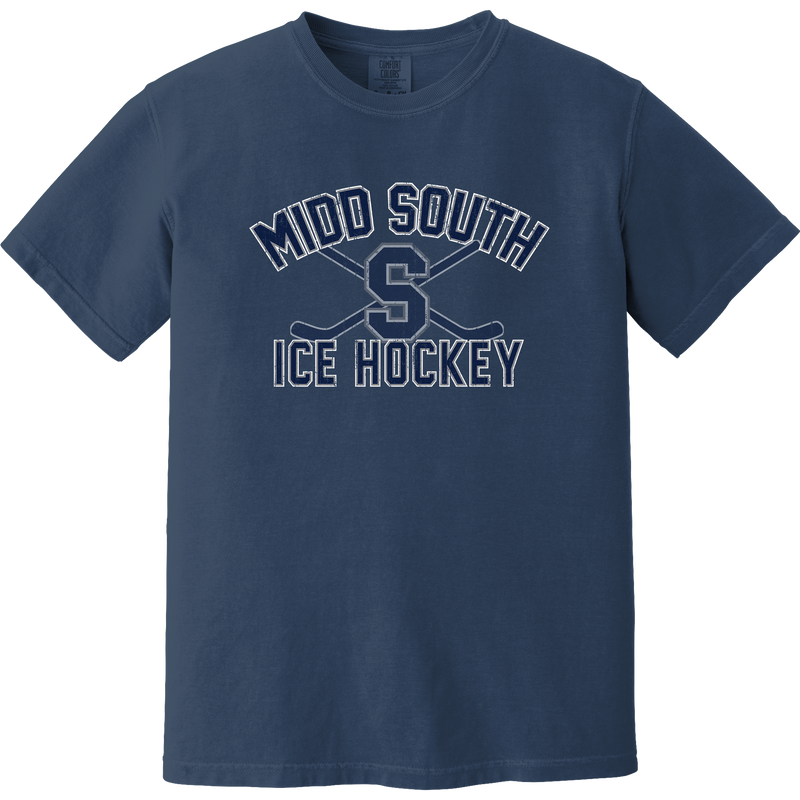 Midd South Hockey Heavyweight Ring Spun Tee