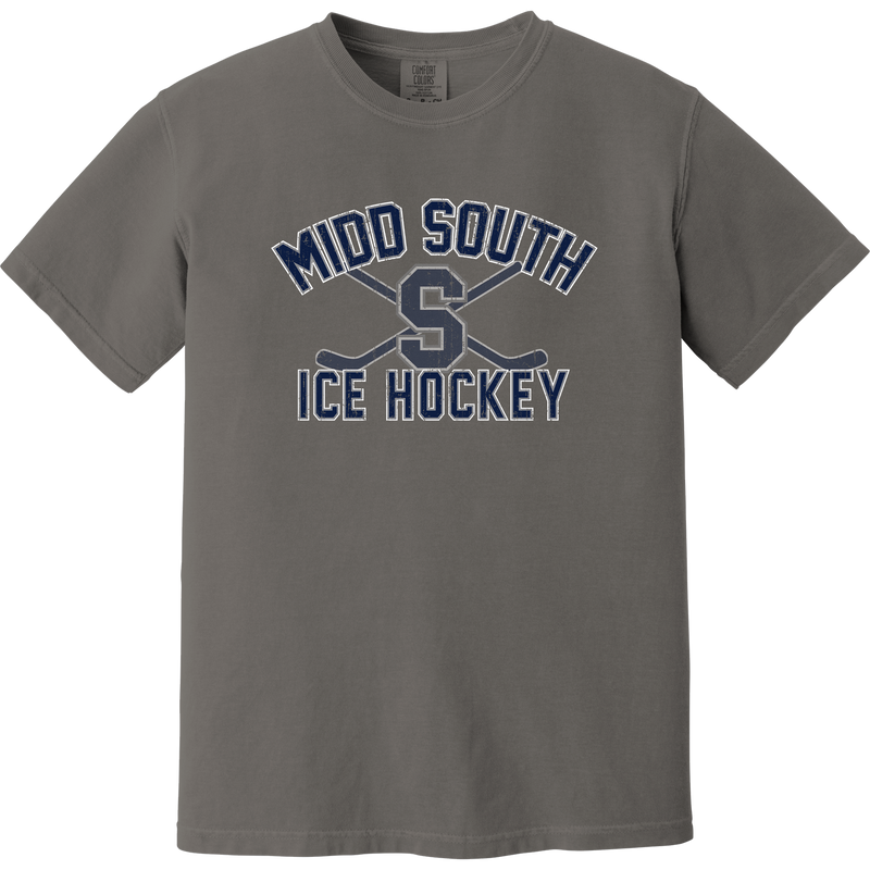 Midd South Hockey Heavyweight Ring Spun Tee