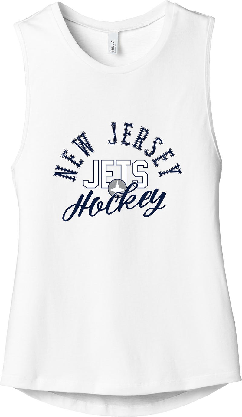 NJ Jets Womens Jersey Muscle Tank