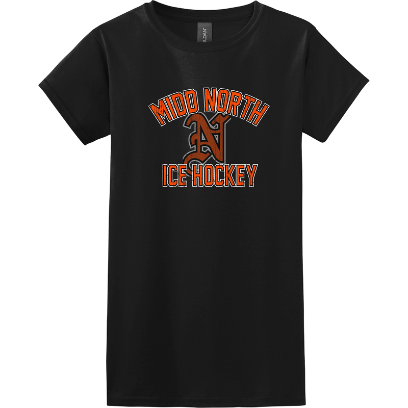 Midd North Hockey Softstyle Ladies' T-Shirt