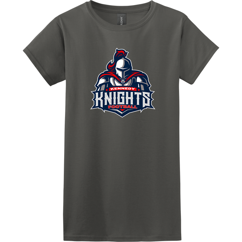 JFK Knights Football Softstyle Ladies' T-Shirt