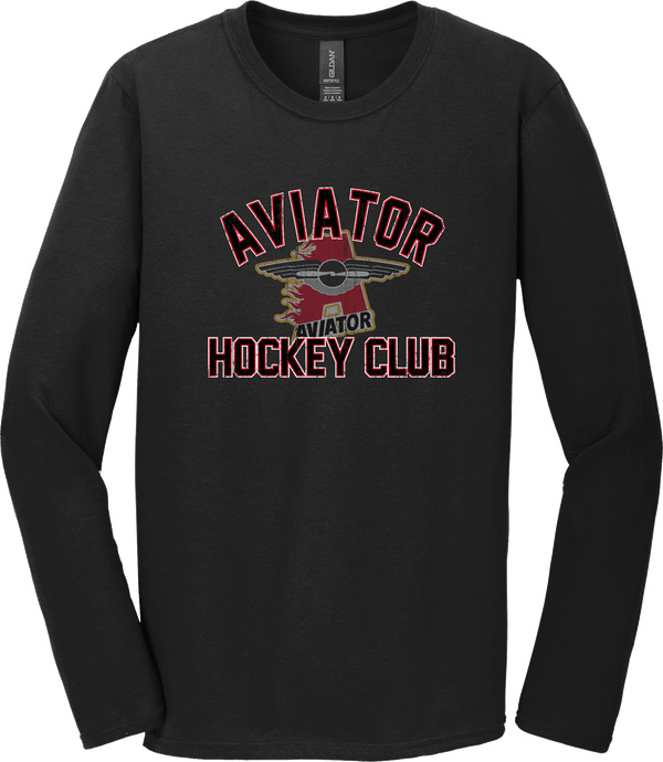 NY Aviators Softstyle Long Sleeve T-Shirt