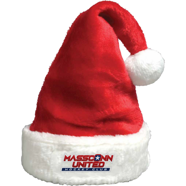 Mass Conn United Plush Santa Hat