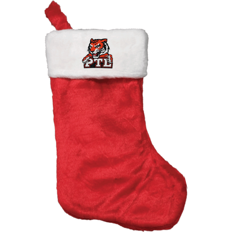 Princeton Tiger Lilies Plush Christmas Stocking