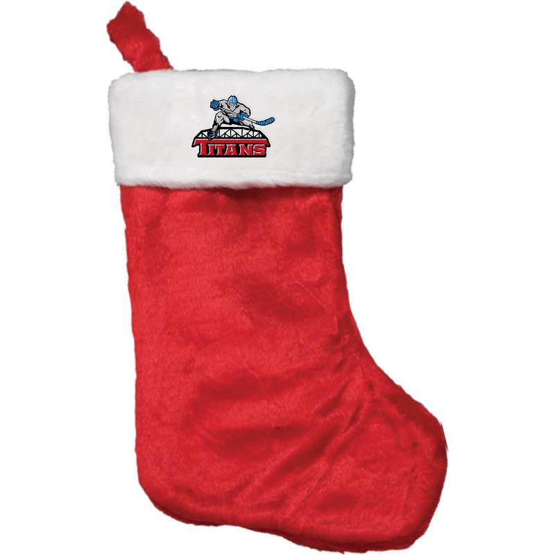 NJ Titans Plush Christmas Stocking