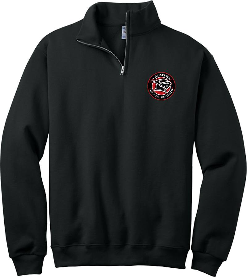 Palmyra Black Knights NuBlend 1/4-Zip Cadet Collar Sweatshirt