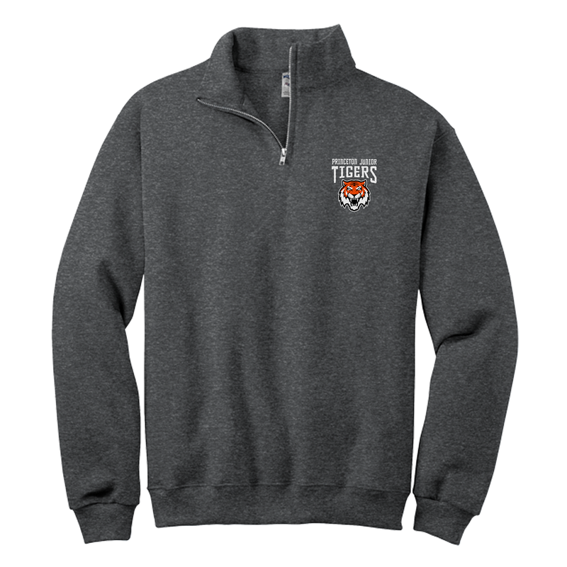 Princeton Jr. Tigers NuBlend 1/4-Zip Cadet Collar Sweatshirt