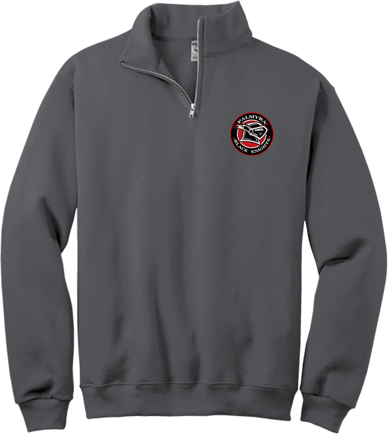 Palmyra Black Knights NuBlend 1/4-Zip Cadet Collar Sweatshirt