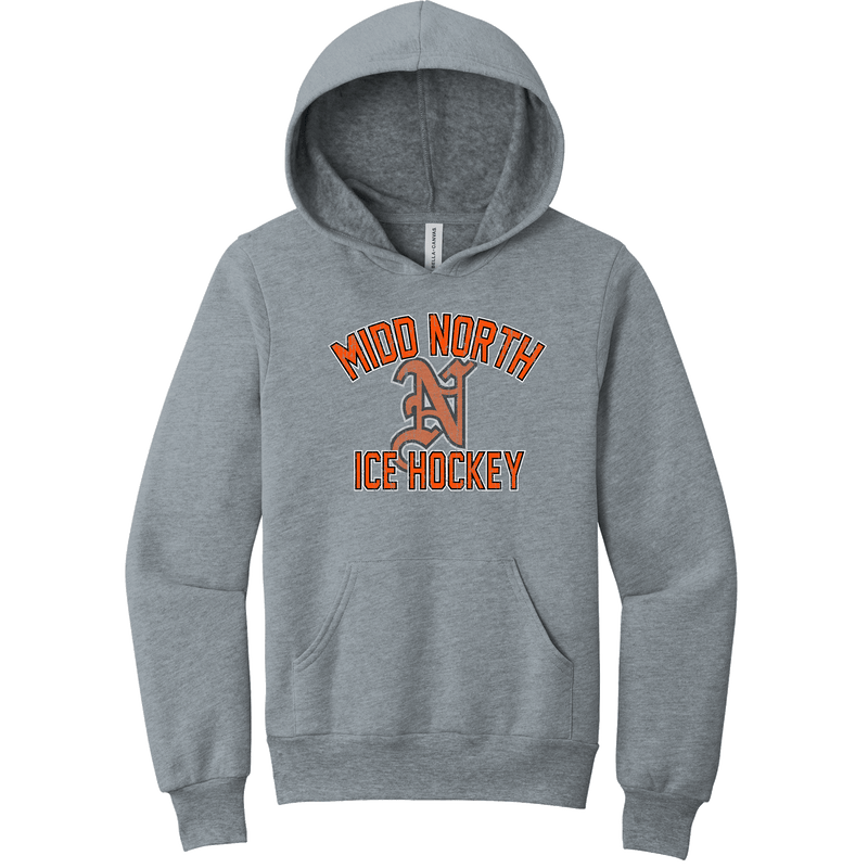 Midd North Hockey Youth Sponge Fleece Pullover Hoodie