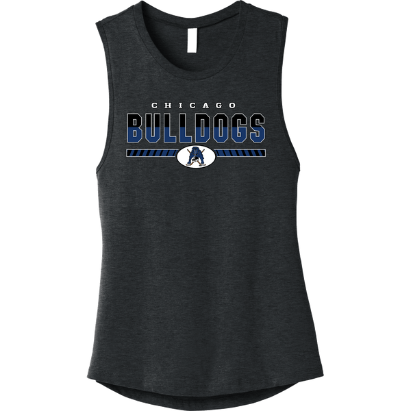 Chicago Bulldogs Womens Jersey Muscle Tank