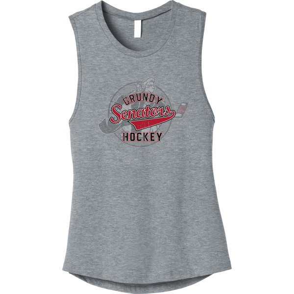 Grundy Senators Womens Jersey Muscle Tank