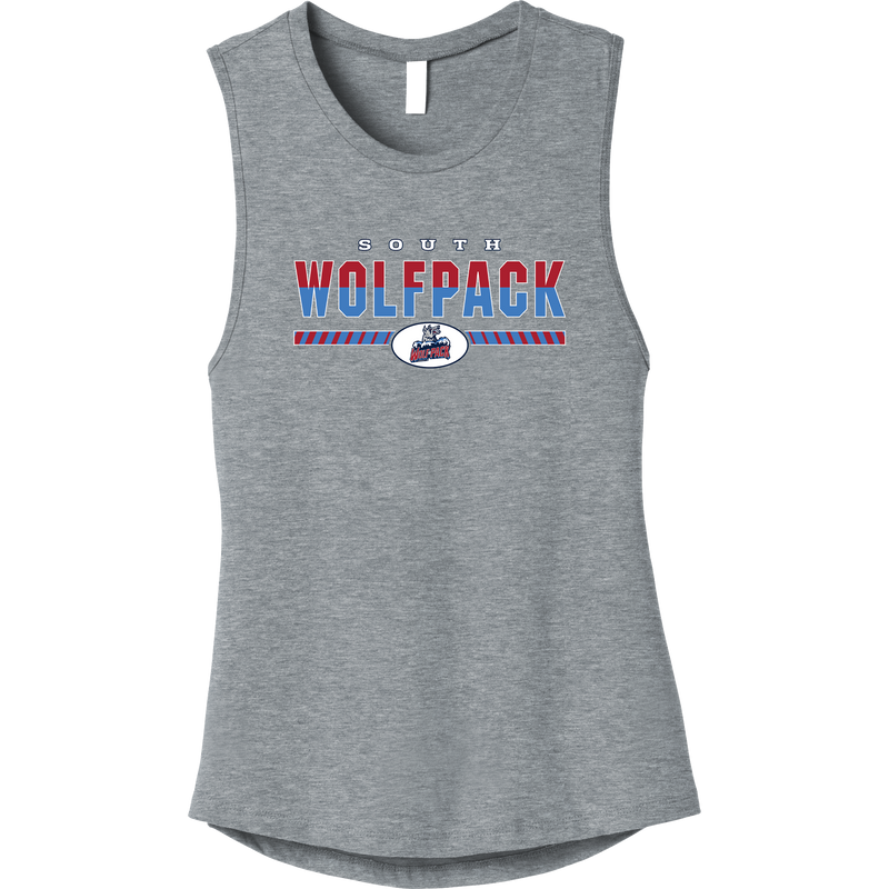 CT Wolfpack South Womens Jersey Muscle Tank