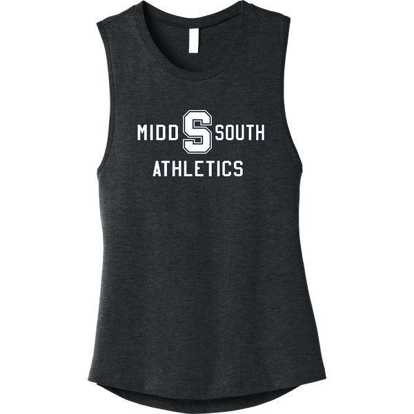 Midd South Athletics Womens Jersey Muscle Tank