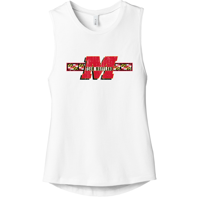 Team Maryland Womens Jersey Muscle Tank