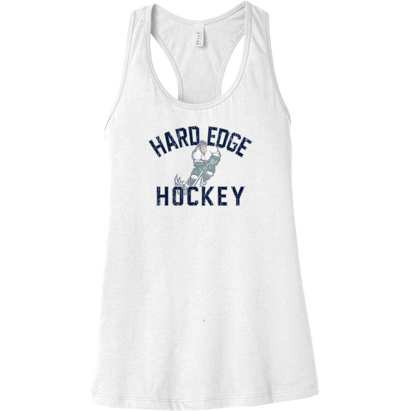 Hard Edge Hockey Womens Jersey Racerback Tank