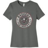 Scary Badgers Women's Relaxed Jersey Short Sleeve Tee