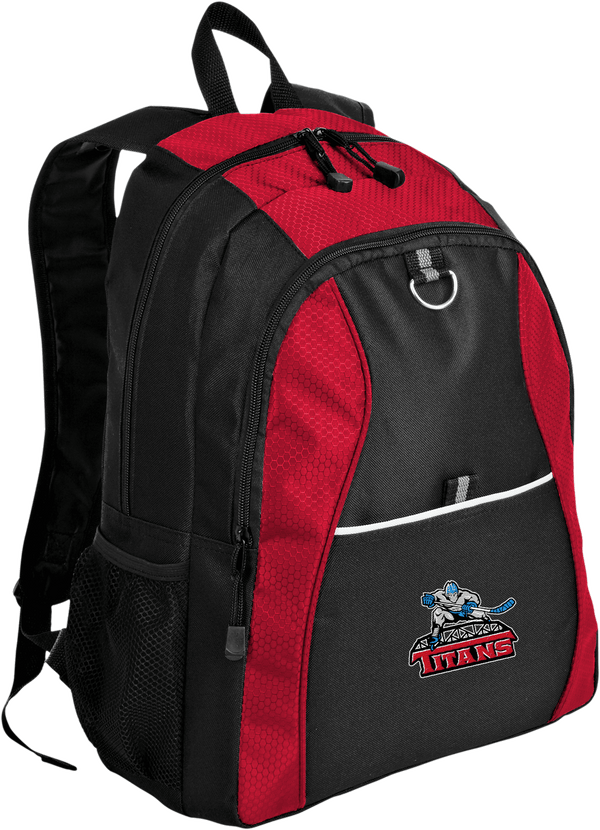 NJ Titans Contrast Honeycomb Backpack