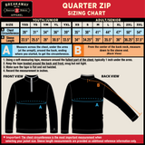Woodbridge Wolfpack Breakaway Adult Quarter Zip Sweater