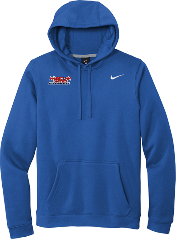 Mass Conn United Nike Club Fleece Pullover Hoodie