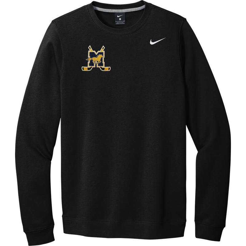 Marlboro Hockey Nike Club Fleece Crew