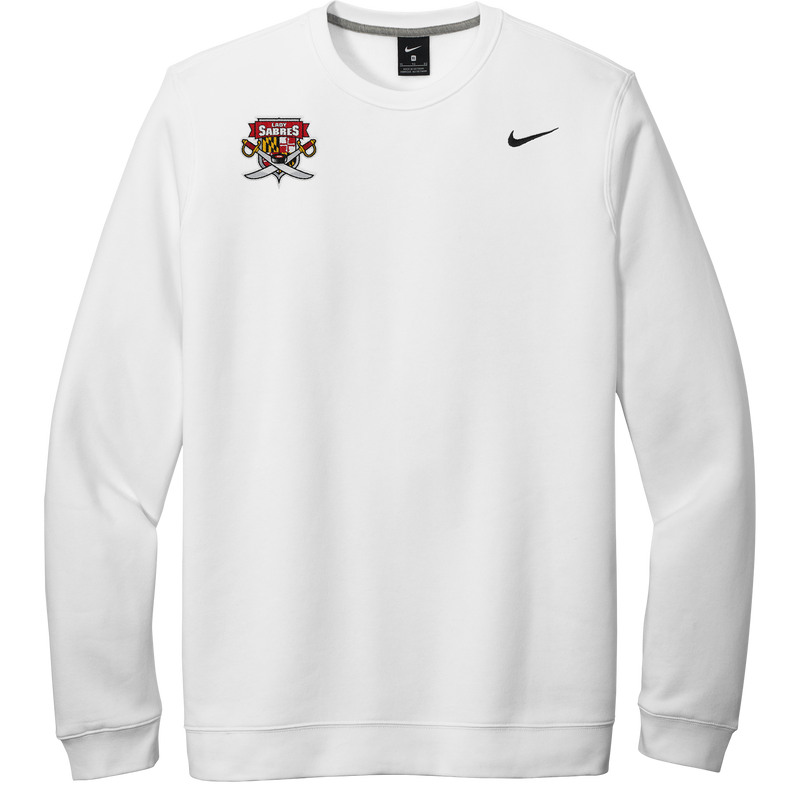 SOMD Lady Sabres Nike Club Fleece Crew