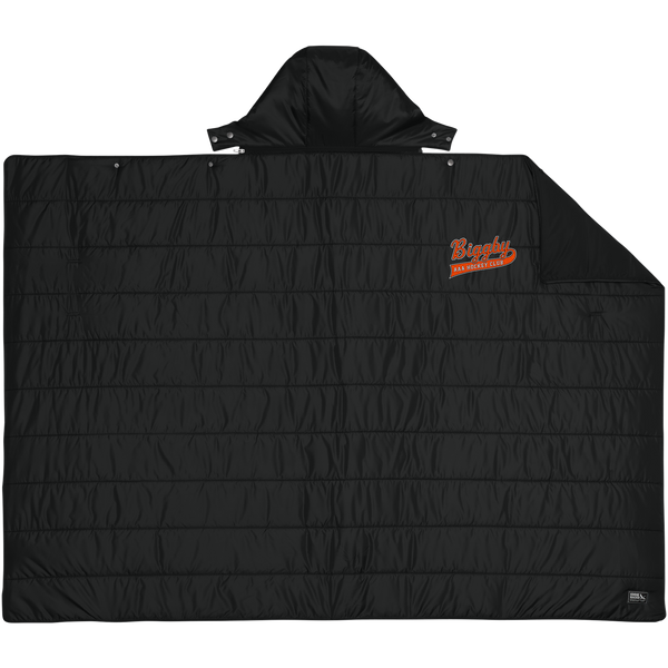 Biggby Coffee AAA Eddie Bauer Puffy Camp Poncho