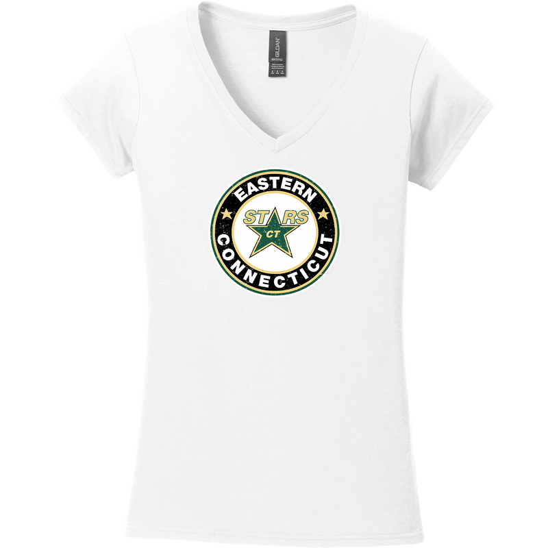 CT ECHO Stars Softstyle Ladies Fit V-Neck T-Shirt