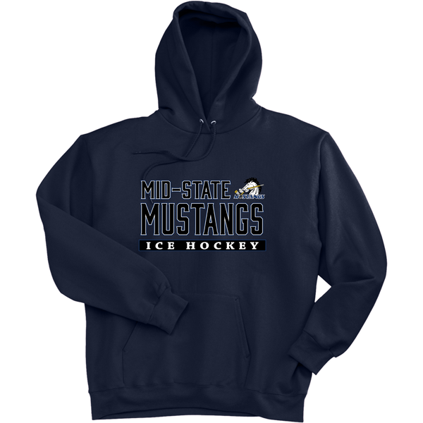 Mid-State Mustangs Ultimate Cotton - Pullover Hooded Sweatshirt