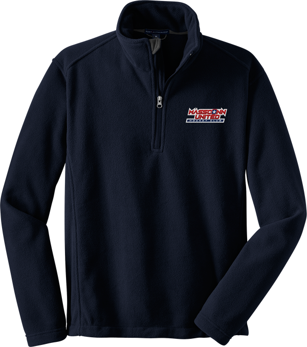 Mass Conn United Value Fleece 1/4-Zip Pullover