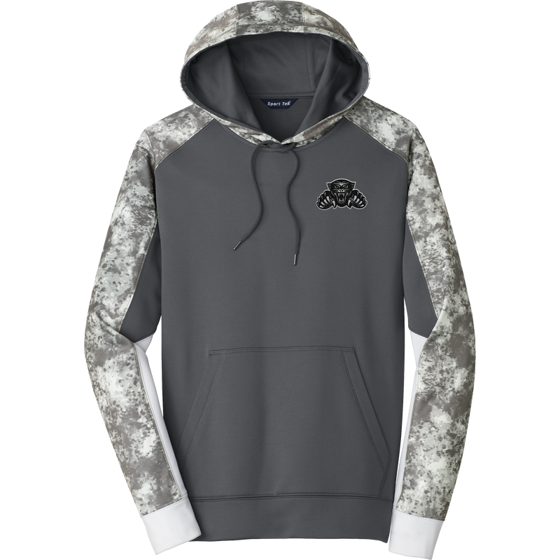 Igloo Jaguars Sport-Wick Mineral Freeze Fleece Colorblock Hooded Pullover