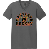 MD Jr. Black Bears Softstyle V-Neck T-Shirt