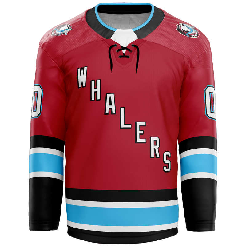 Jersey Shore Whalers Youth Player Sublimated Jersey