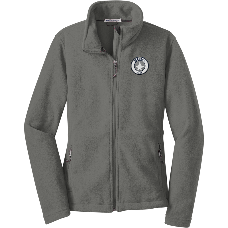 NJ Jets Ladies Value Fleece Jacket