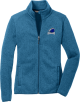 Brandywine Outlaws Ladies Sweater Fleece Jacket