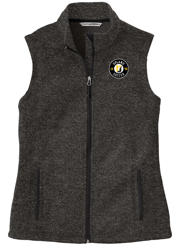 Upland Soccer Ladies Sweater Fleece Vest