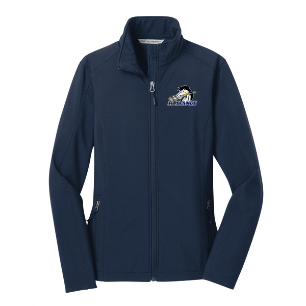 Mid-State Mustangs Ladies Core Soft Shell Jacket