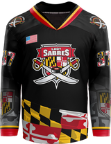 SOMD Lady Sabres Youth Player Sublimated Jersey