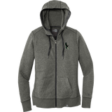 Wilmington Nighthawks New Era Ladies French Terry Full-Zip Hoodie