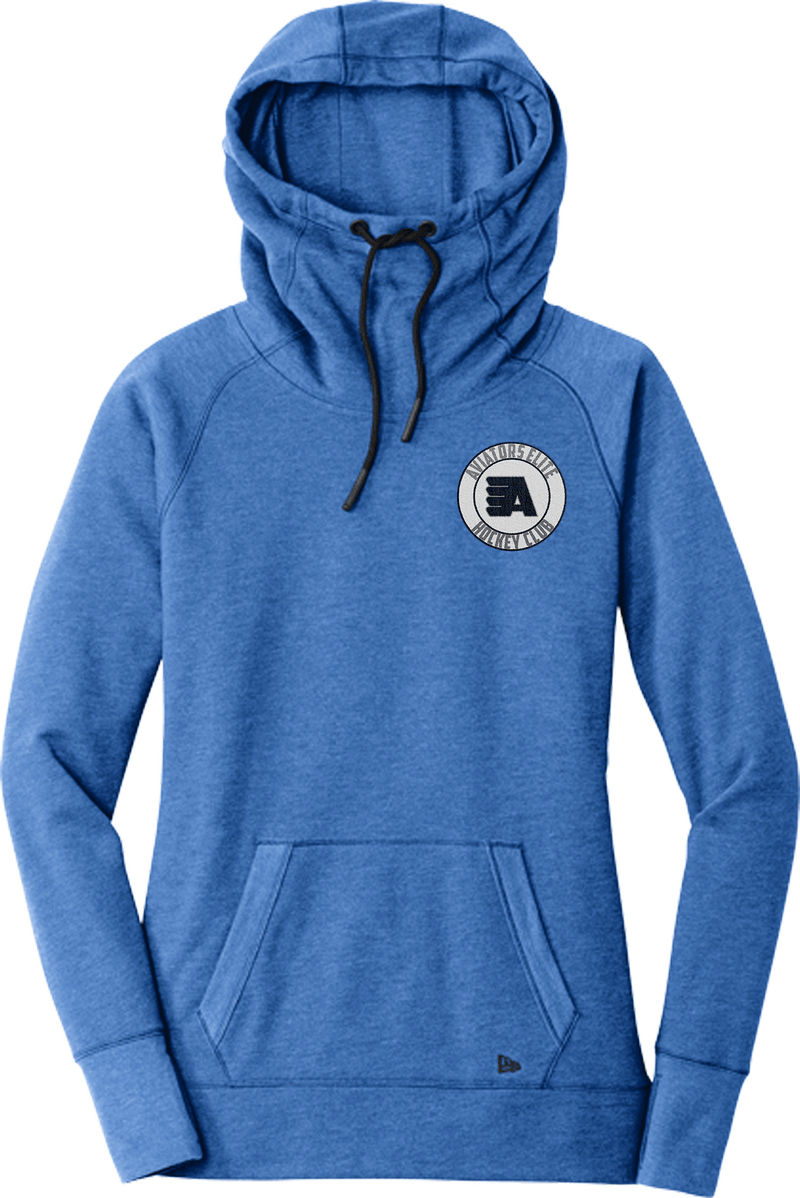 Aspen Aviators New Era Ladies Tri-Blend Fleece Pullover Hoodie