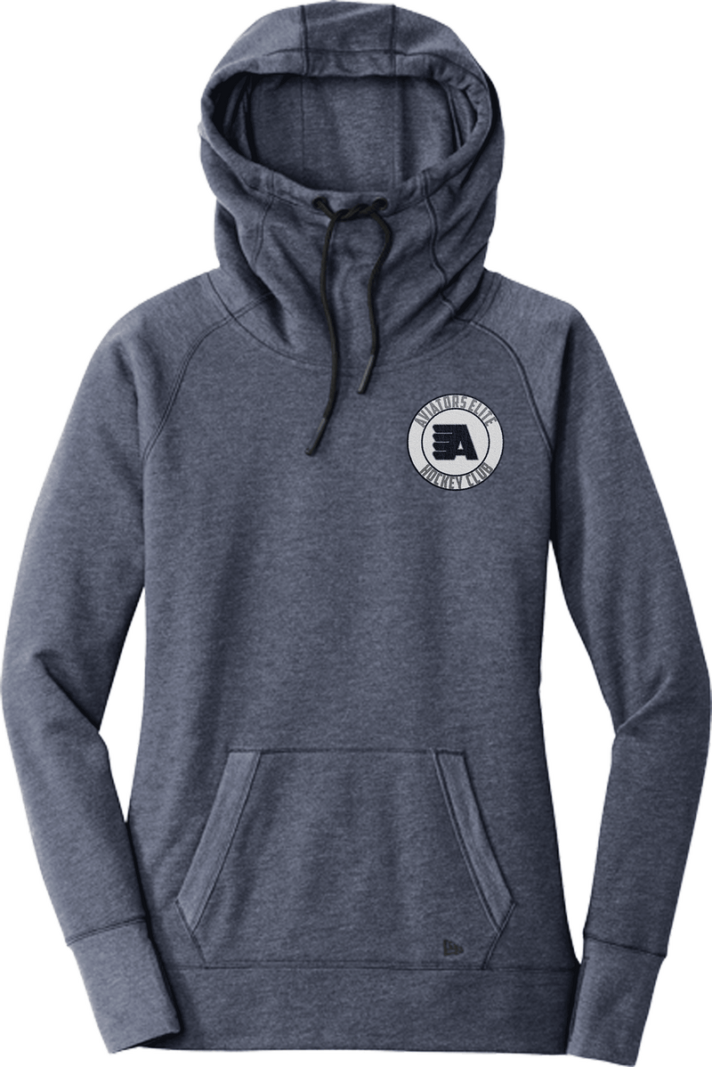 Aspen Aviators New Era Ladies Tri-Blend Fleece Pullover Hoodie