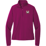 CT Whalers Tier 1 Ladies Sport-Wick Stretch 1/4-Zip Pullover