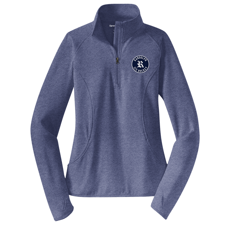 Randolph Hockey Ladies Sport-Wick Stretch 1/4-Zip Pullover