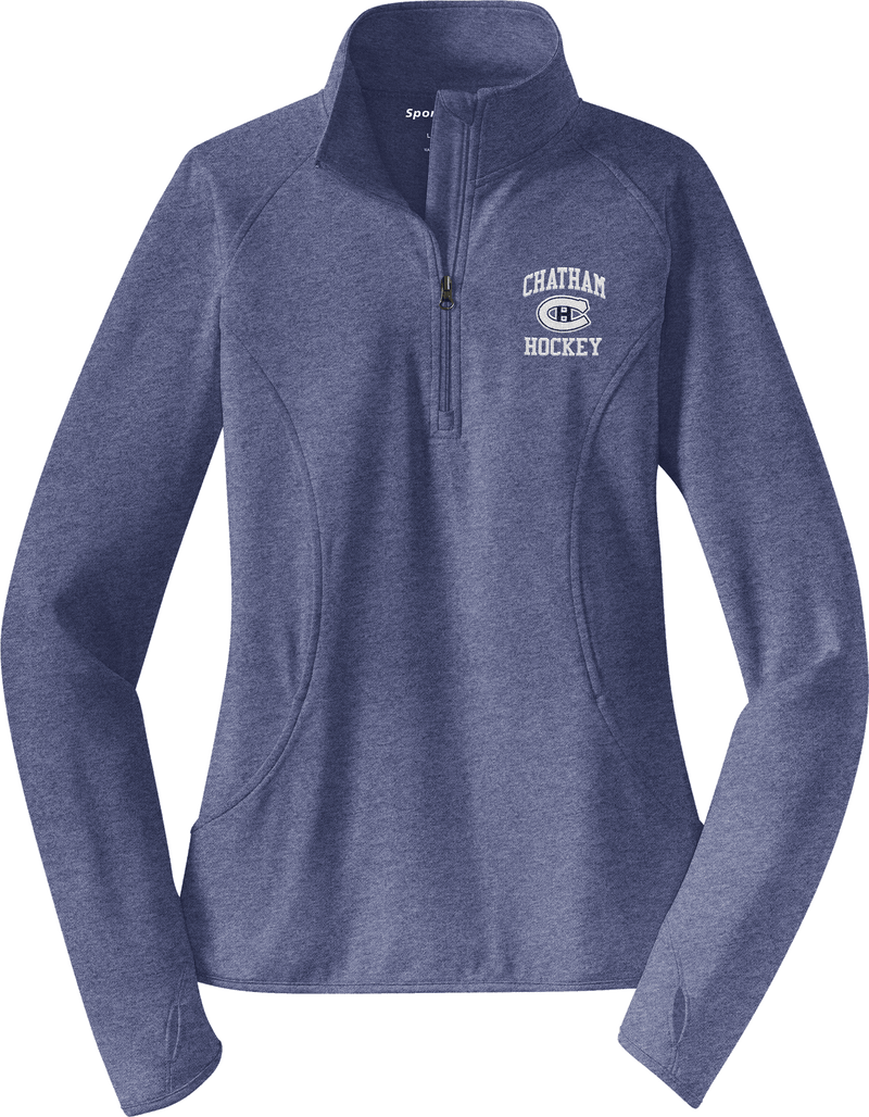 Chatham Hockey Ladies Sport-Wick Stretch 1/4-Zip Pullover