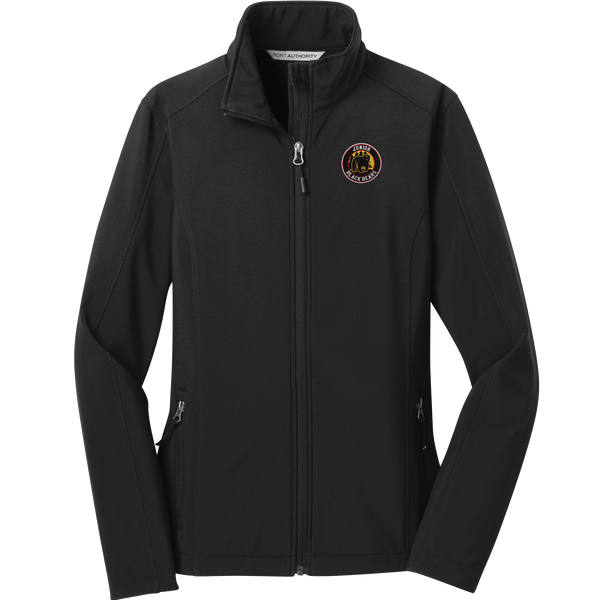 MD Jr. Black Bears Ladies Core Soft Shell Jacket