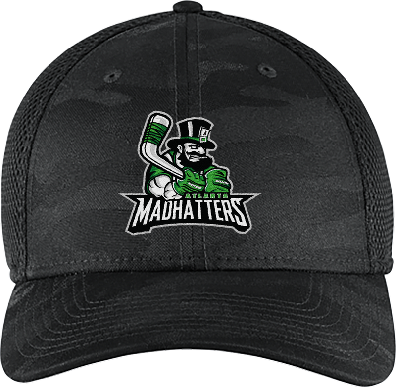 Atlanta Madhatters New Era Tonal Camo Stretch Tech Mesh Cap