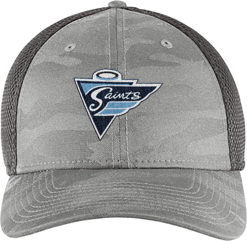 Ramapo Saints New Era Tonal Camo Stretch Tech Mesh Cap